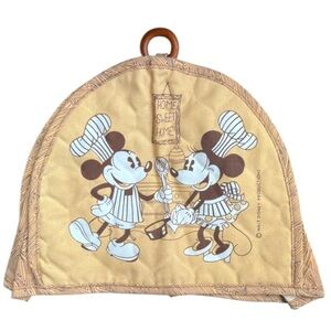SUPER RARE Vintage Mickey & Minnie Walt Disney Toaster Cover/Food Cover/Decor